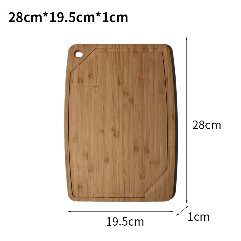 All-Bamboo Household Double-Sided Bamboo Cutting Board