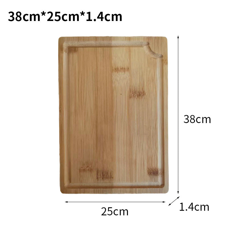 All-Bamboo Household Double-Sided Bamboo Cutting Board