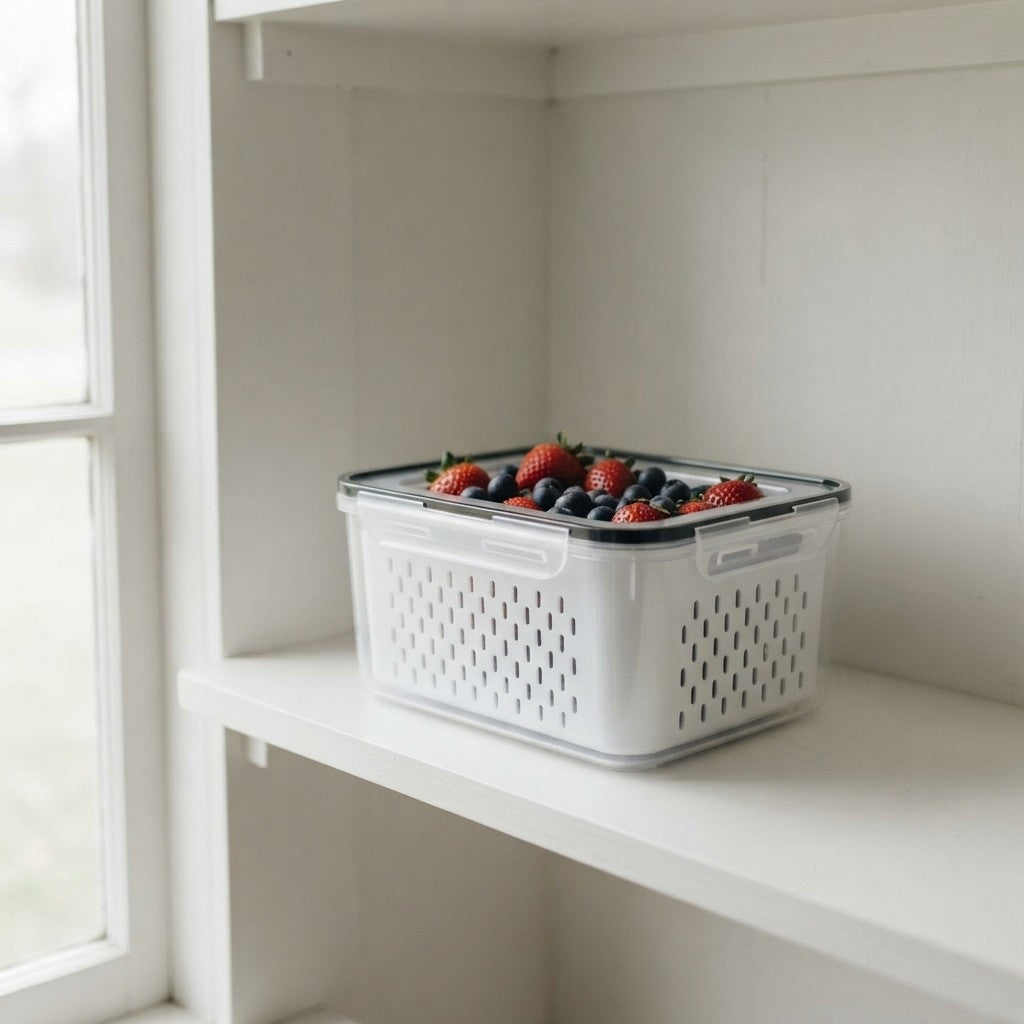 Large Capacity Refrigerator Storage Bin Set
