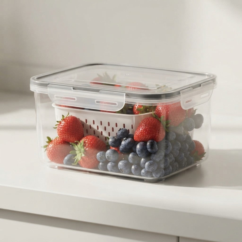 Large Capacity Refrigerator Storage Bin Set